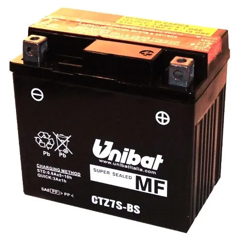 Unibat Batteria UNIBAT CTZ7S-BS