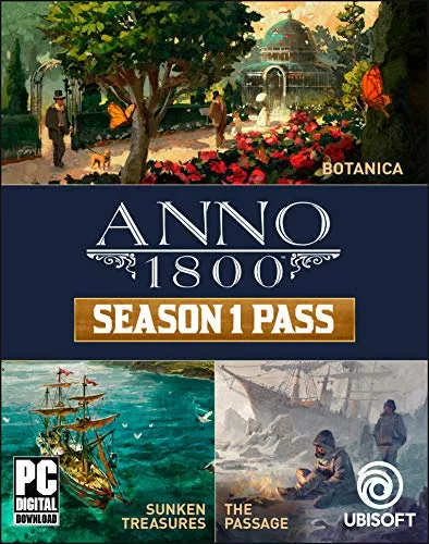Anno 1800 Season 1 Pass | Codice Ubisoft Connect per PC