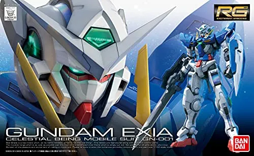Bandai RG (Real Grade) Gundam Exia 1/144 Figure, Multicolore, 7300