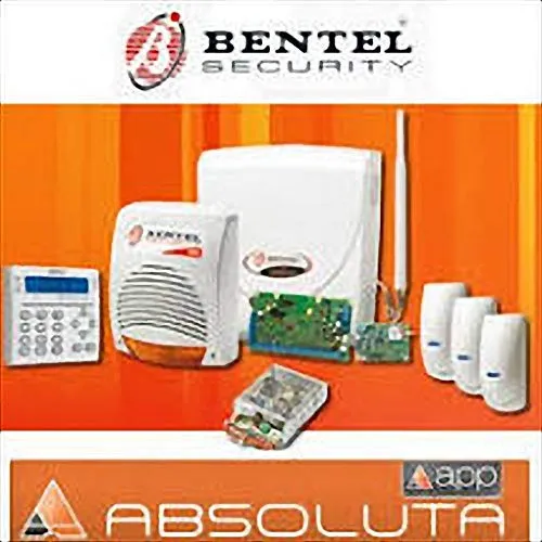 KIT COMPLETO PER ALLARME CASA BENTEL ABSOLUTA 16 ZONE PRONTO PER INSTALLAZIONE