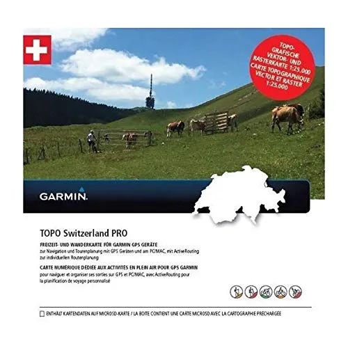 Nuovo Topo Svizzera V4 Pro Suisse Garmin su MICRO SD 2020