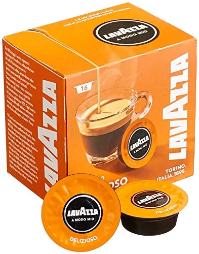 Lavazza A Modo Mio Deliziosamente, 5 Confezioni, 5 x 16 Capsule