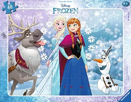 Ravensburger Italy Disney Frozen Puzzle Incorniciato, 40 Pezzi, Multicolore, 06141 9