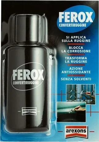 Convertitore di Ruggine Ferox Arexons 95 ml distrugge e previene la ruggine