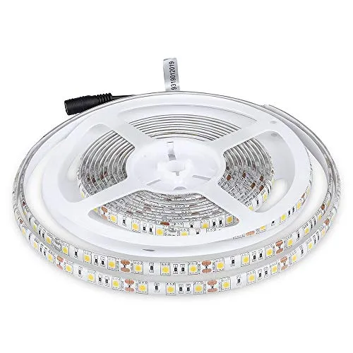 V-TAC VT-5050 Striscia LED RGB 60LED/Metro, Bobina da 5 Metri - SKU 2155, Multicolore, rgb multicolor