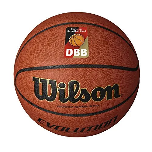 Wilson Evolution Dbb Official, Palla da Basket Uomo, Marrone, 7