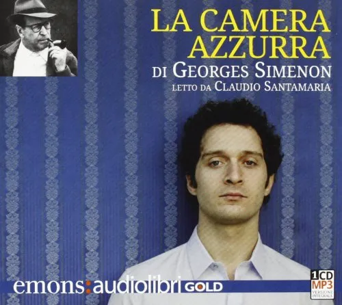 La camera azzurra. Letto da Claudio Santamaria. Audiolibro. CD Audio formato MP3. Ediz. integrale