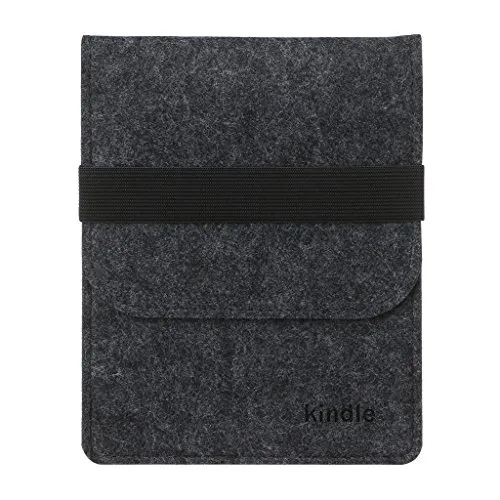 Runrain Slim Borsa in Feltro di Lana per Amazon Kindle Paperwhite 1/2/3 Voyage 15,2 cm Tablet