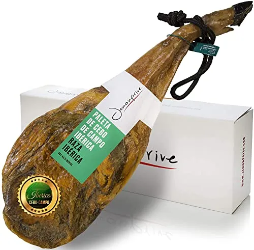 Prosciutto Pata Negra Ibérico (Spalla) 4 - 4.5 Kg - Jamón Ibérico Spagnolo (Paleta Cebo Campo)