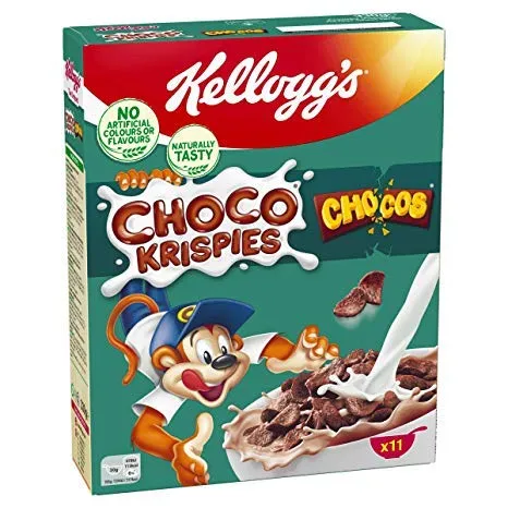 Kellogg's Smacks - Honey Pops - Unicorn Froot Loop - Set da 3 confezioni di cereali, 375 g 3 pezzi