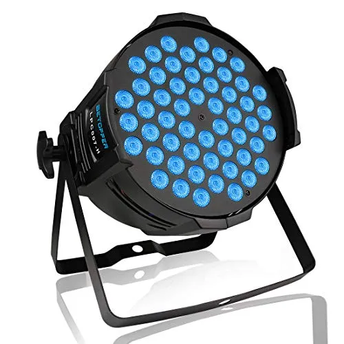 BETOPPER Par led Luci discoteca Luci dj DMX 54 * 3W RGB 3in1 DMX512 Luci da discoteca Luci palco Luce discoteca Luci da palco