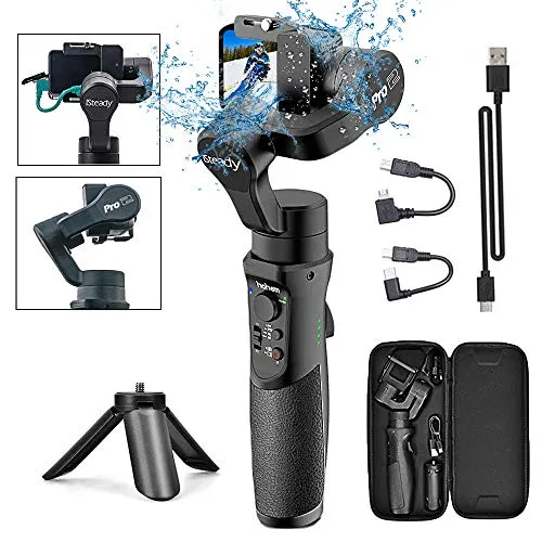 Hohem iSteady Pro 3-Axis Handheld Gimbal Stabilizer for Gopro Hero 2018/6/5/4/3+/3, Yi Cam 4K, AEE, SJCAM Sports Cams Action Camera