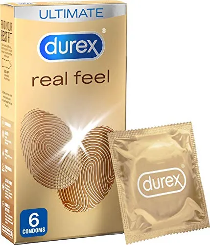 Durex Real Feel Confezione da 6 Preservativi