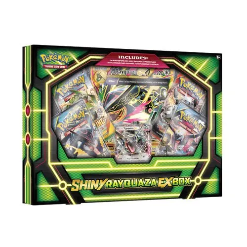 Pokemon - Shiny Rayquaza Ex Box UK