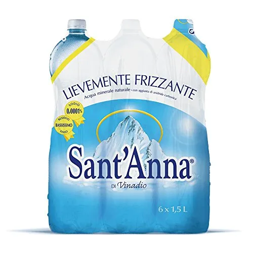 Sant'Anna Acqua Minerale 1.5L Effervescente (Confezione da 6)