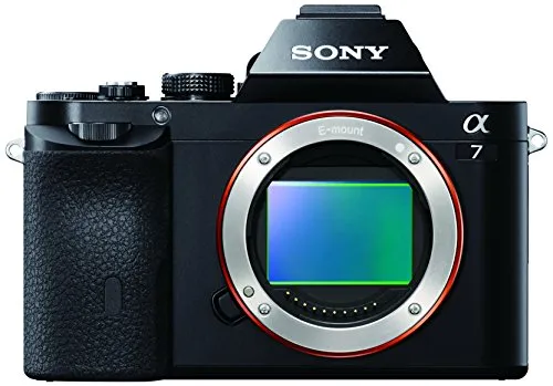 Sony Alpha 7 Fotocamera Digitale Mirrorless ad Obiettivi Intercambiabili, Sensore CMOS Exmor Full-Frame da 24.3 MP, ILCE7B, Nero