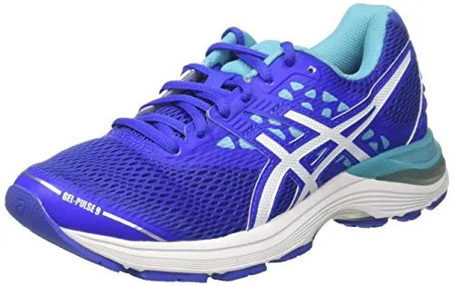 ASICS Gel-Pulse 9, Scarpe Running Donna, Blu (Blue Purple/White/Aquarium), 39 EU