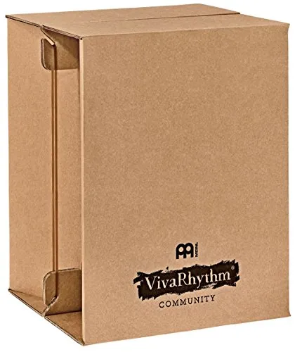 Meinl Percussion Cajon2Go Cajon Instrument - Drum Box Pieghevole per la Portabilità - Realizzata in Cartone (VR-CAJ2GO)