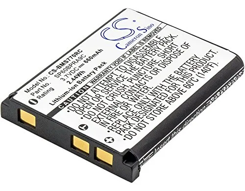 CS-BMS770RC Batterie 660mAh compatibile con [Sony] Bluetooth Laser Mouse, VGP-BMS77, per [Panasonic] KX-TCA285, KX-TCA385, KX-UDT121, KX-UDT131 sostituisce 4-268-590-02, per N4FUYYYY0046, per N4FUYYY