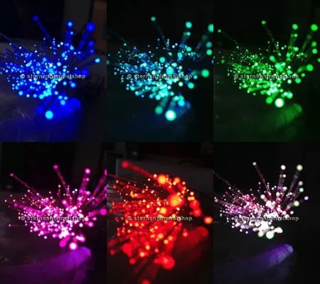 Kit Cielo Stellato RGB LED 3 W 200 Fibre Ottiche Apus Star 16 colori, dimmerabile cambiacolore con telecommando