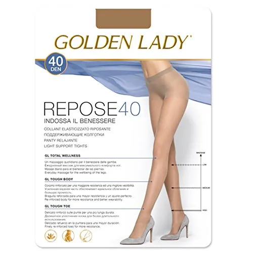 Golden Lady - Collant modello Repose 40, da donna Melone M