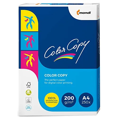 Color Copy CCA4200 - Paquete 250 hojas de papel, 200 g/m², A4