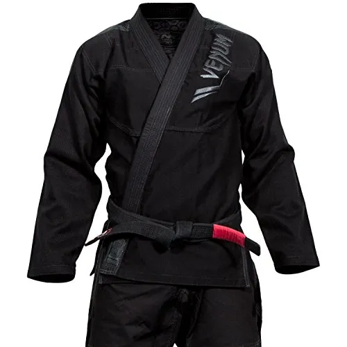 VENUM Elite - Kimono da Jiu-Jitsu Brasiliano, da Uomo, Uomo, Elite, Nero, FR : A0 (Taille Fabricant : A0)