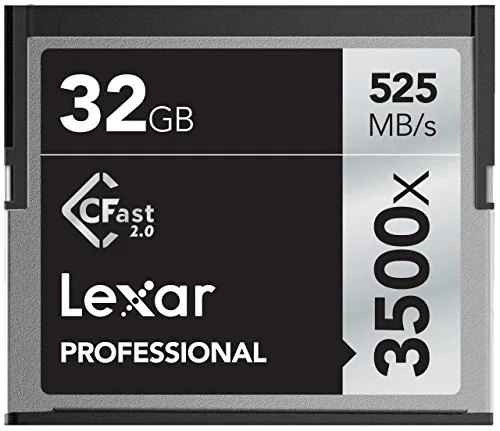 Lexar 32GB 3500x Pro CFast Compact Flash Card - LC32GCRBEU3500