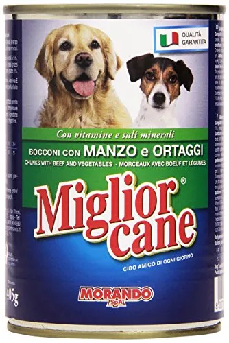 MigliorCane Bocconi Manzo/Ortaggi - 405 Grammi