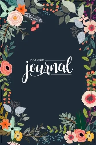 Dot Grid Journal: A Dotted Matrix Notebook And Planner: Bullet Dot Grid Journal And Sketch Book Diary For Calligraphy