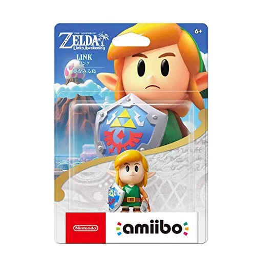 MMZ Legend of Zelda amiibo: Link (di Link Awakening Series) Figurine!Legend of Zelda Action Figure Gioco Masterpiece figura raccoglibile dalla Breath of the Wild Giappone Import (Wii U / 3DS / Switch)