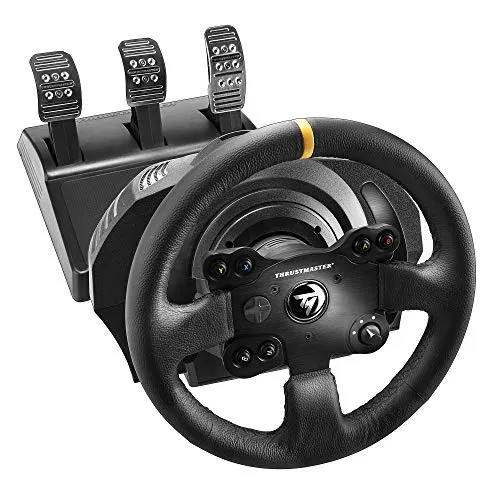 Thrustmaster TX Racing Wheel Leather Edition - Force Feedback Racing Wheel per Xbox Series X|S / Xbox One / PC - UK Version