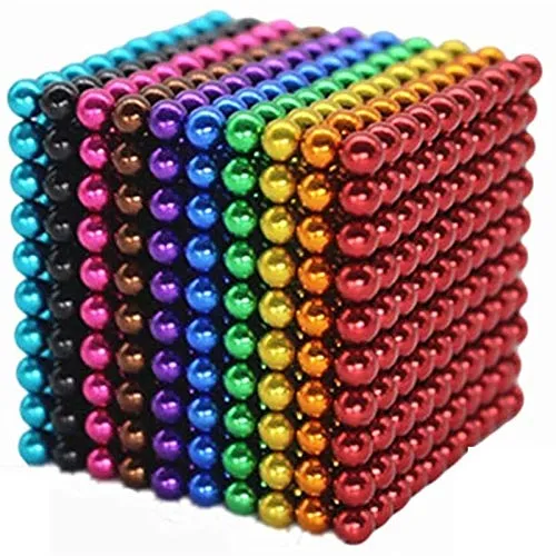 1000 pz 5mm 10 colori palline Funning nuovo multicolore grande cubo Building blocks scultura gioco educativo divertimento ufficio giocattolo giocattolo di sviluppo sviluppo di intelligenza sollievo so