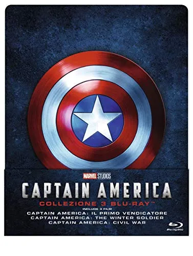 Captain America Trilogia Steelbook (Limited Edition) (3 Blu Ray)