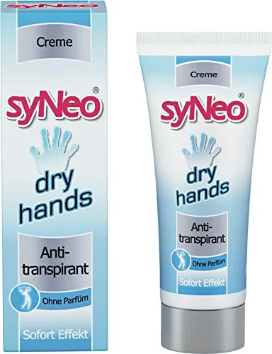syNeo Dry Hands crema deodorante antitraspirante per mani secche, 1 confezione (1x 40ml)