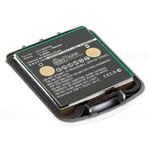 cellePhone Batteria Li-Ion Compatibile con Avaya FC4 / D4 Office - Argento (sostituita 5010808000)