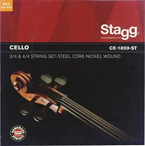 Stagg CE-1859-ST Muta di Corde per Violoncello, 4/4-3/4)