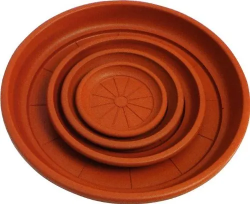 Sottovaso tondo per vasi con diametro bocca Ã˜ 50 cm â€“ Altezza: 5,2 cm