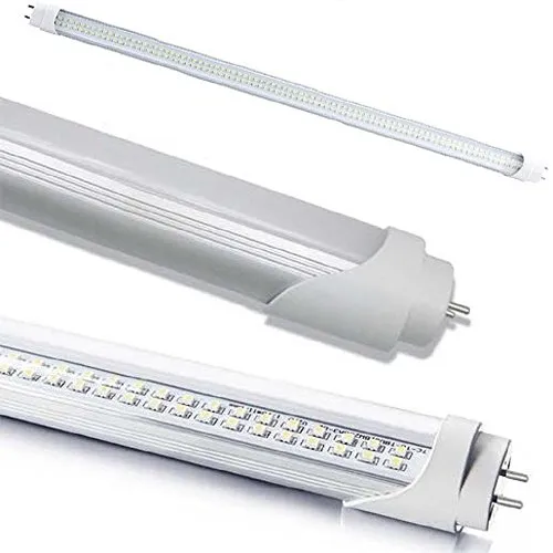 TUBO NEON LED SMD DA 120CM TRASPARENTE CON ATTACCO T8 DA 18W = 170W NEON TRADIZIONALE, LUCE BIANCO FREDDO 6000-6500K 1600 LUMEN ALTA LUMINOSITA' DURATA FINO A 50.000 ORE FUNZIONAMENTO A 220V SENZA BISOGNO DI STARTER E REATTORE