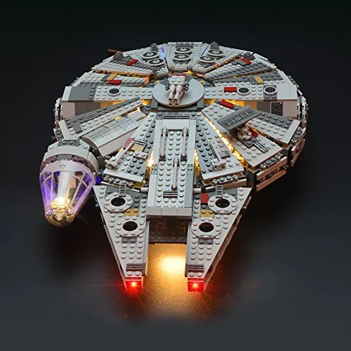 LIGHTAILING Set di Luci per (Star Wars Millennium Falcon) Modello da Costruire - Kit Luce LED Compatibile con Lego 75105 (Non Incluso nel Modello)