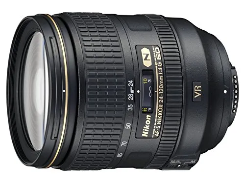 Nikon AF-S NIKKOR 24-120mm f/4G ED VR Lens(Ricondizionato Certificato)