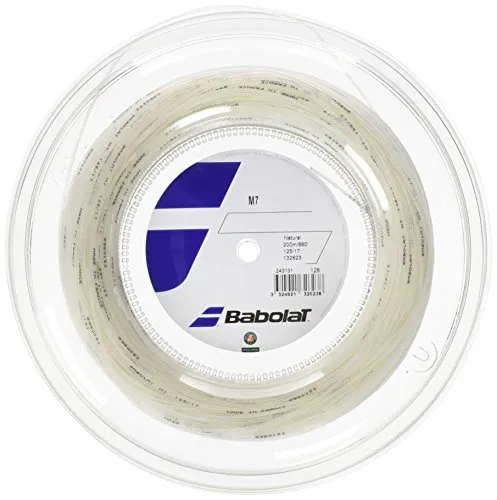 Babolat M7 200M, Corde Unisex – Adulto, Bianco, 125