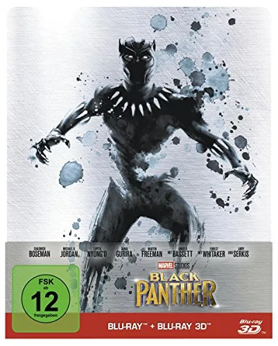 Black Panther - Steelbook (+ Blu-ray 2D)