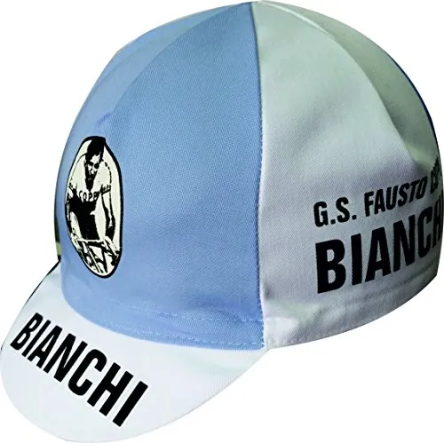 Cappellino da ciclismo Coppi Bianchi