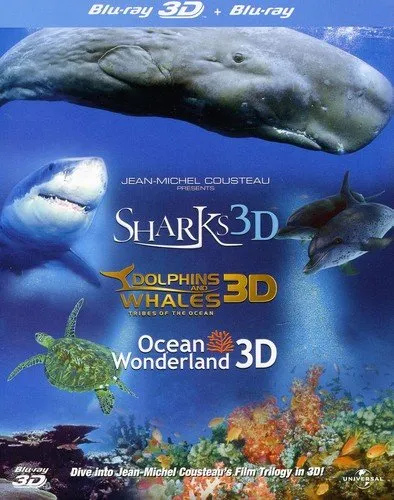 Jean-Michel Cousteau'S Film Trilogy In 3D (3 Blu-Ray) [Edizione: Regno Unito] [Edizione: Regno Unito]