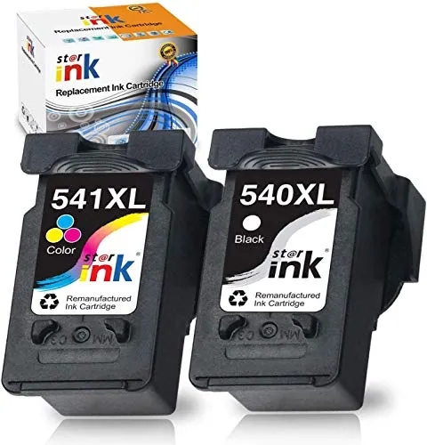 Starink Compatibili Canon PG-540XL CL-541XL Cartucce d'inchiostro per Canon PIXMA MG3650 MG3550 MX475 MX535 MX525 TS5150 TS5151 MG4250 MG3150 MG3250 MG2150 MG2250 MG2255 MX375 MX395 MX435 MX455 MX515