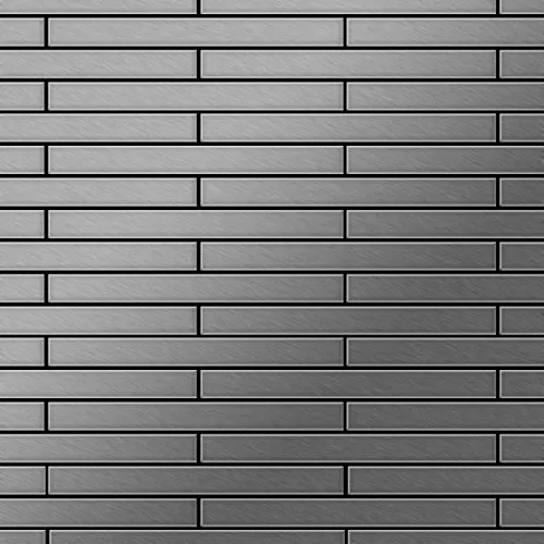 Mosaico metallo solido Acciaio inossidabile Marine spazzolato grigio spesso 1,6 mm ALLOY Avenue-S-S-MB