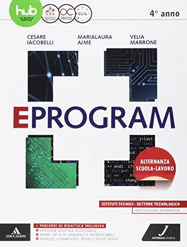 Eprogram. Tecnologici. Per gli Ist. tecnici e professionali. Con e-book. Con espansione online: 2