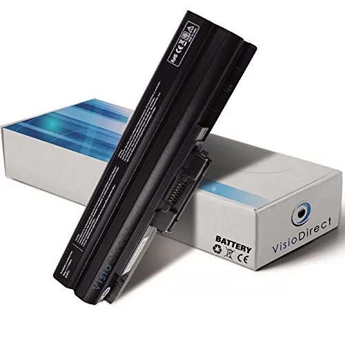 Visiodirect Batteria per Portatile Sony VAIO VGN-NW21MF/W 6600mAh 10.8V/11.1V