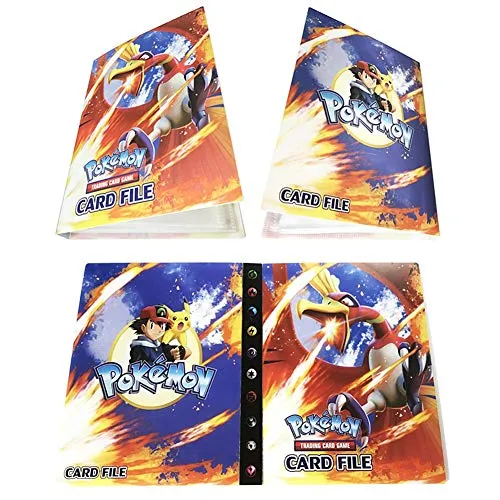 Porta carte Pokemon Album Cartella Raccoglitore Libro 30 pagine 240 Capacità di carte (Ho-oh)